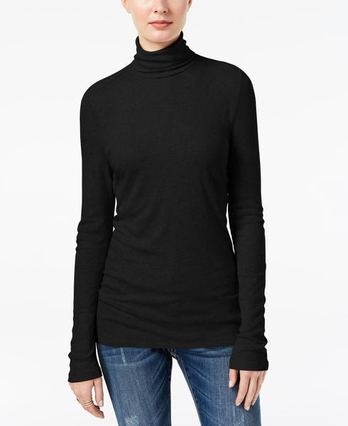 Ribbed Knit Turtleneck